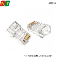 Túi Hạt mạng ONV Cat5 RJ45 nhựa PVC tốt, đầu hạt đồng, Túi 100 hạt - Hàng chính hãng