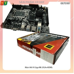Main H81 K Giga NK (VGA+HDMI) - Mạch chính vi tính H81 - full vat