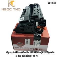 Hộp mực EKO INK W1510A – Có chíp – Hàng chính hiệu - Lắp là in – Full VAT