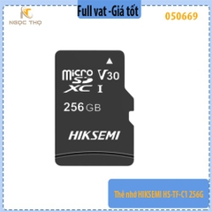 Thẻ Nhớ HIKSEMI 256GB HS-TF-C1 – Class 10 U1, Tốc Độ Cao, Dùng Cho Camera Wifi, Chính Hãng