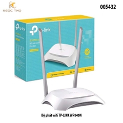 Bộ Phát WiFi TP-Link WR840N – Router WiFi Chuẩn N 300Mbps – 2 Ăng-ten Ngoài – Chính Hãng - có hỗ trợ cài đặt - full vat