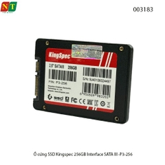 Ổ cứng SSD Kingspec 256GB – P3-256 – 2.5" SATA III – Hàng Chính Hãng – Full VAT