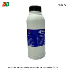 Combo 10 lọ Mực đổ siêu mịn Topstar 140g – In đậm, sắc nét  – Tặng kèm 01 nắp đổ mực – Hàng chính hiệu – Full VAT