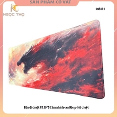Bàn di chuột NT 30*70 3mm hình con Rồng - lót chuột