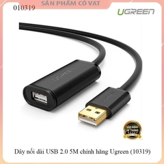 Dây nối dài USB 2.0 5.0M chính hãng Ugreen mã 10319