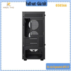 Vỏ Case Xigmatek MYX 3F – Micro-ATX/ITX – 2 mặt kính cường lực – 3 Fan ARGB sẵn – Chính hãng, Full VAT