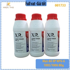 Combo 10 lọ Mực đổ XP 1005/1006 80g – Mực nạp XP 1005/1006 – Tặng kèm 01 nắp đổ mực – Full VAT