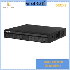 Đầu ghi hình DAHUA DHI-XVR4116HS-I – 16 kênh – Hỗ trợ AI SMD Plus – Chuẩn nén H.265+ – Smart Search – Bảo hành 24 tháng