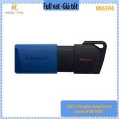 USB 3.2 Kingston DataTraveler Exodia (DTXM) 64GB – Chính hãng – Full VAT