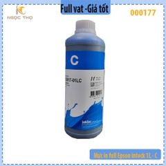 Bộ mực in full inteck 1L dùng cho máy in Epson – 6 màu Y / BK / M / C / LM / LC – Chính hiệu inteck – Full VAT