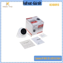 Camera IP Hikvision DS-2CD1321G0-I – Dome 2MP Full HD, H.265+, hồng ngoại 30m, PoE, IP67 - chính hãng - full vat