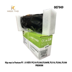 Hộp mực Premium Pantum PC‑211KEV / PC‑210 – 1.600 trang – Có lỗ đổ mực & đổ thải – Dùng cho P2200 / P2500 / M6500
