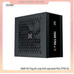 Nguồn máy tính xigmatek Thor T750 V2 750w - XIGMATEK THOR T750 v2 750W (EN41501) - 80PLUS BRONZE, 100% CÁP DẸT ĐEN