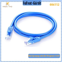 Dây cáp mạng Cat6 UGREEN 11201 dài 1m – Hàng chính hãng – Full VAT