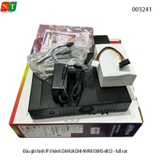 ĐẦU GHI HÌNH IP DAHUA DHI-NVR4108HS-4KS3 – 8 KÊNH – HỖ TRỢ CAMERA ĐẾN 8MP – HÀNG CHÍNH HÃNG – BH 24T