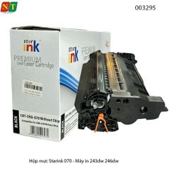 Hộp Mực Starink 070 – Canon LBP 243dw / 246dw / 247dw / MF461 / MF462 / MF463 / MF465 – Không Chip – Có Lỗ Đổ Mực