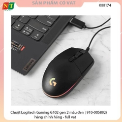 Chuột Logitech Gaming G102 gen 2 mầu đen ( 910-005802) - hàng chính hãng - full vat
