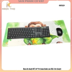 Bàn di chuột NT 30*70 3mm hình con Khỉ- lót chuột