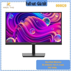 Màn Hình Hikvision DS-D5022F2-1V2 21.5 Inch – FHD 100Hz – Viền Mỏng Tràn Viền – HDMI/VGA – Chính Hãng