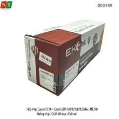 Hộp mực Canon 071A – Canon LBP 120/121dn/122dw / MF270 - Không chíp - Có lỗ đổ mực - Full vat