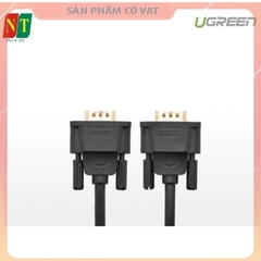 Cáp cổng Com Rs232 9 chân Male sang Com 9 chân Female (9M/9F) dài 2m chính hãng Ugreen 20146 cao cấp
