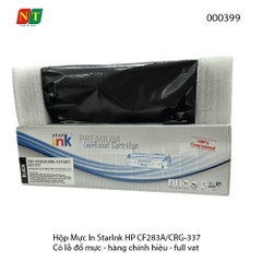 Hộp Mực In StarInk HP CF283A / Canon CRG-337 ( 83A / 337 ) – Chính Hiệu – Full VAT – Có Lỗ Đổ Mực