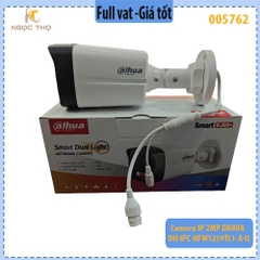 Camera IP Dahua DH-IPC-HFW1239TL1-A-IL 2MP – Có Mic – H.265+ – POE – Smart Dual Light – IP67 – Hàng Chính Hãng