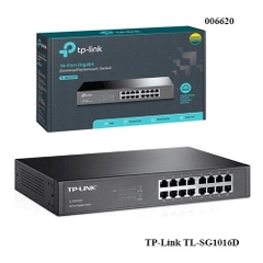 Switch TP-Link TL-SG1016D – Bộ Chia Mạng Tplink 16 Cổng Gigabit 10/100/1000Mbps – Plug & Play – Chính Hãng – Full VAT