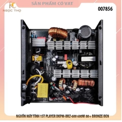 Nguồn máy tính 1ST PLAYER DKPM-BRZ-600 600W – Chuẩn 80 Plus Bronze – Full Modular – Hàng chính hãng