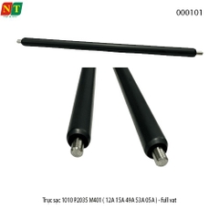 Trục Sạc dùng cho máy in HP 1010 / P2035 / M401 – Dùng Cho Cartridge 12A / 15A / 49A / 53A / 05A – Trục cao su máy in