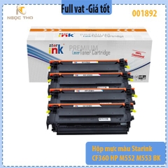 Hộp Mực Màu Starink CF361A ( Đen - black ) – Dùng Cho HP Color LaserJet M552 / M553 / MFP M577 – Chính Hiệu – Full VAT