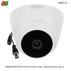 Camera dome Dahua HAC-T1A21P 2.0MP –nhỏ gọn, hình ảnh rõ nét chính hãng, Full vat
