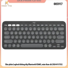 Bàn phím Logitech không dây Bluetooth K380S, màu than chì (920-011753)