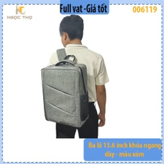 Ba lô laptop 15.6" – Hàng dày, màu đen – Zin – Full VAT