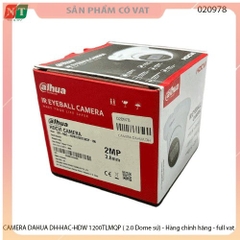 CAMERA DAHUA DH-HAC-HDW 1200TLMQP ( 2.0 Dome sứ) - Hàng chính hãng - full vat