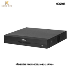 Đầu ghi hình Dahua DH-XVR5104HS-I3 / 5104 HS - Auto 5.0 – 4 kênh + 2 IP – AI thông minh – H.265+ – Chính hãng – Full VAT