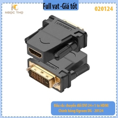 Đầu chuyển đổi DVI 24+1 to HDMI Ugreen 20124 – Chính hãng – Full VAT