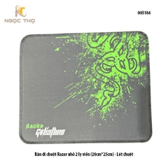 Bàn di chuột Razer 20×25cm – dày 2mm, khâu viền 360°, vải in nhiệt, đế cao su – Hàng zin – Full VAT