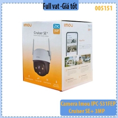 Camera Imou IPC-S31FEP Cruiser SE+ 3MP – Full màu – Ngoài trời – Đàm thoại 2 chiều - Chính hãng – Full VAT