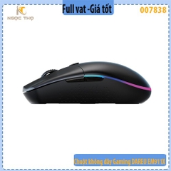 Chuột không dây Gaming DAREU EM911X – Hiệu năng đỉnh, LED RGB, chính hãng, full VAT