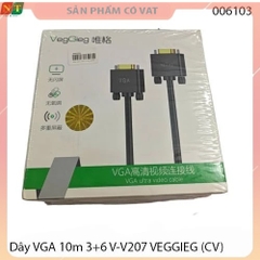 Dây VGA 10m 3+6 V-V207 VEGGIEG - full vat