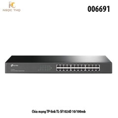 Switch TP-Link SF1024D – Bộ Chia Mạng TPlink 24 Cổng 10/100Mbps – Dạng Rack 19 inch – Plug & Play – Chính Hãng