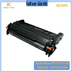 Hộp Mực Mitsuco HP151A (W1510A) – Không Chip – Có Lỗ Đổ & Xả Thải – Dùng Cho HP Pro 4003 / 4103 – Bản In Đậm Nét