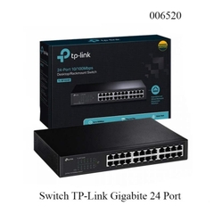 Chia mạng Switch TP-Link SG1024D – Bộ Chia Mạng Tplink 24 Cổng Gigabit 10/100/1000Mbps – Vỏ Kim Loại – Chính Hãng