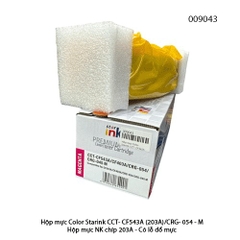 Hộp mực Starink CF543A (203A) / CRG-054 – Magenta (M) – Có chip 203A – Lắp là in – Chính hiệu | Full VAT