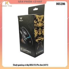 Chuột Gaming Có Dây AULA S12 Pro – LED RGB – DPI 12800 – Chính Hãng – Full VAT
