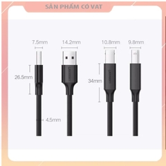 Cáp máy in USB 10m Ugreen 10374 có IC khuếch đại chính hãng