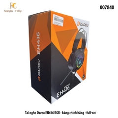 Tai Nghe Gaming DareU EH416 RGB – Giả Lập 7.1 – USB – Hàng Chính Hãng – Full VAT