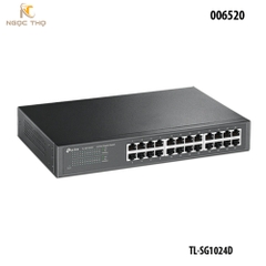 Chia mạng Switch TP-Link SG1024D – Bộ Chia Mạng Tplink 24 Cổng Gigabit 10/100/1000Mbps – Vỏ Kim Loại – Chính Hãng