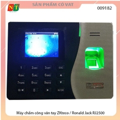 Máy chấm công vân tay ZKteco / Ronald Jack RJ2500 - full vat ( Hỗ trợ cài đặt qua untra )
